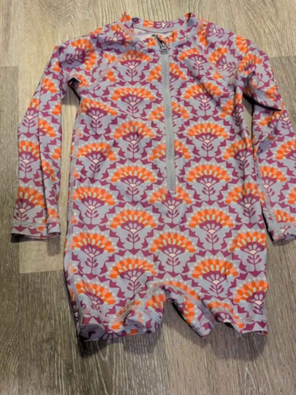 Tea Collection Rash Guard One-Piece Swimsuit 18-24 Months